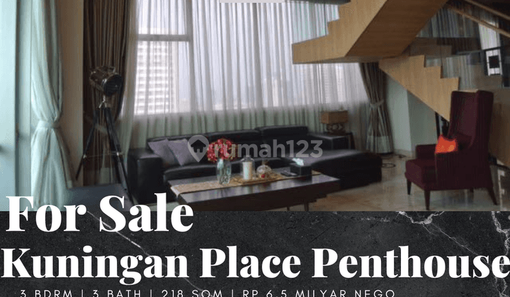 Dijual Apartement Kuningan Place Penthouse 3br Furnished  1