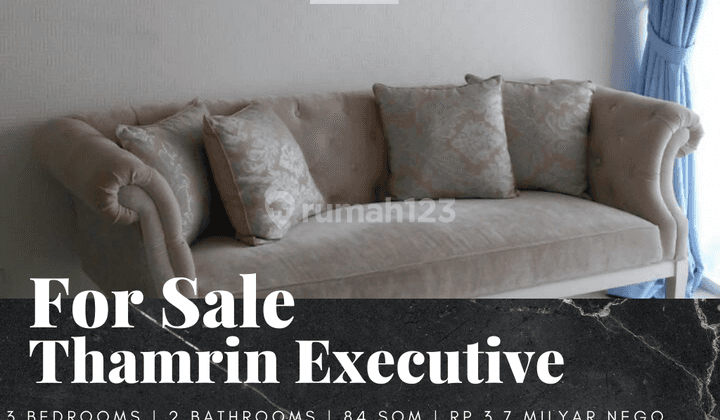 Dijual Apartement Thamrin Executive Suite B Private Lift Furnish 1