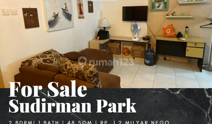 Dijual Apartement Sudirman Park 2 Bedrooms Full Furnished 1