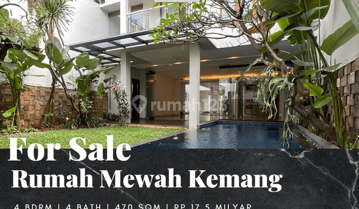 For Sale Rumah Siap Huni di Area Kemang Dalam Jakarta Selatan 1