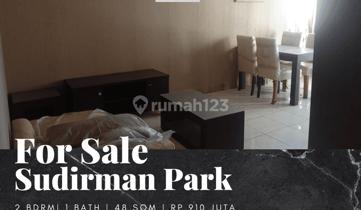Apartement Sudirman Park 2 BR Full Furnished Bagus 2