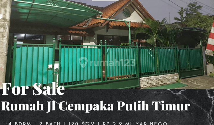 Dijual Rumah 2 Lantai Bagus di Cempaka Putih, Jakarta Pusat 1