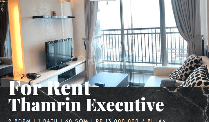 Disewakan Apartment Thamrin Executive 2br Full Furnished High Floor 1