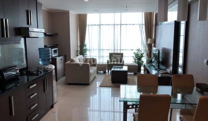 Dijual Apartemen Sahid Sudirman 2br Furnished View Bni City 2