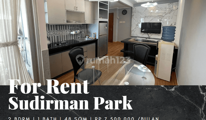 Disewakan Apartemen Sudirman Park 2 Bedroom Full Renovasi Baru 1