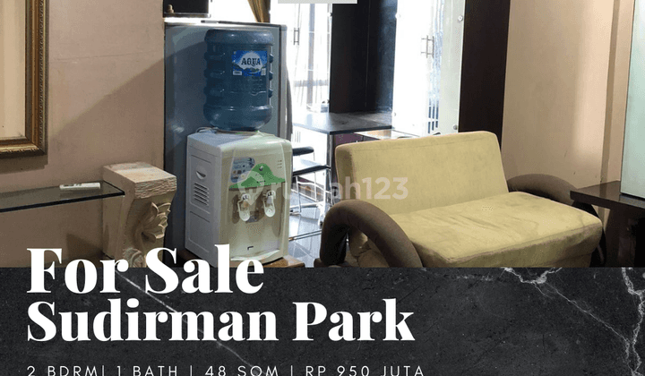 Dijual Apartemen Sudirman Park 2 BR Furnished Bagus View Utara 1