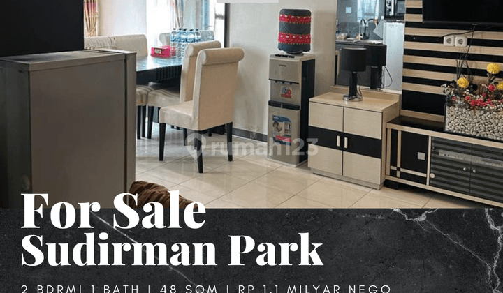 Dijual Apartemen Sudirman Park 2 Bedroom Lantai Tinggi Furnished 1