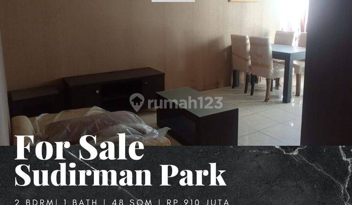 Dijual Apartemen Sudirman Park 2br Full Furnished View Selatan 1