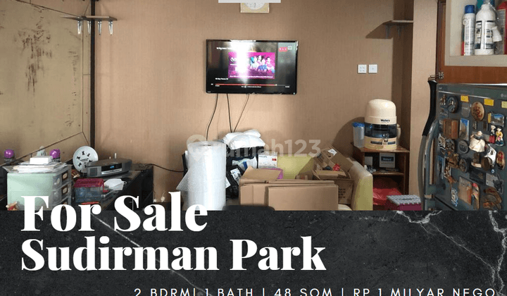 Dijual Apartemen Sudirman Park 2 Bedroom Furnished View Bagus 1