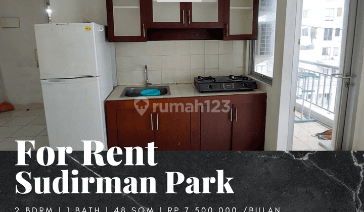 Disewakan Apartemen Sudirman Park 2 Bedroom Full Furnished 1