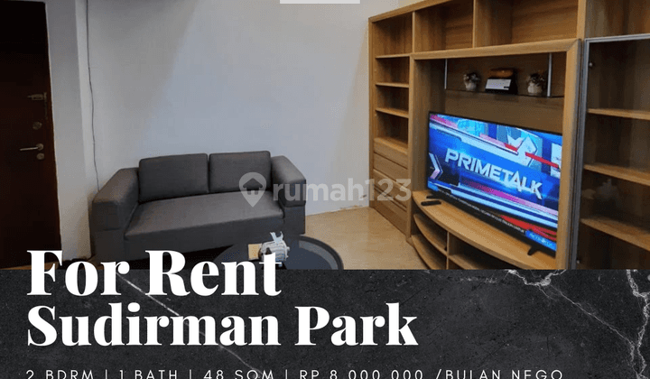 Disewakan Apartemen Sudirman Park 2 Bedroom Full Furnished 1