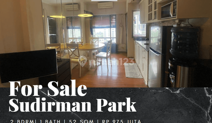 Dijual Apartemen Sudirman Park 2 Bedroom Furnished Bagus Murah 1