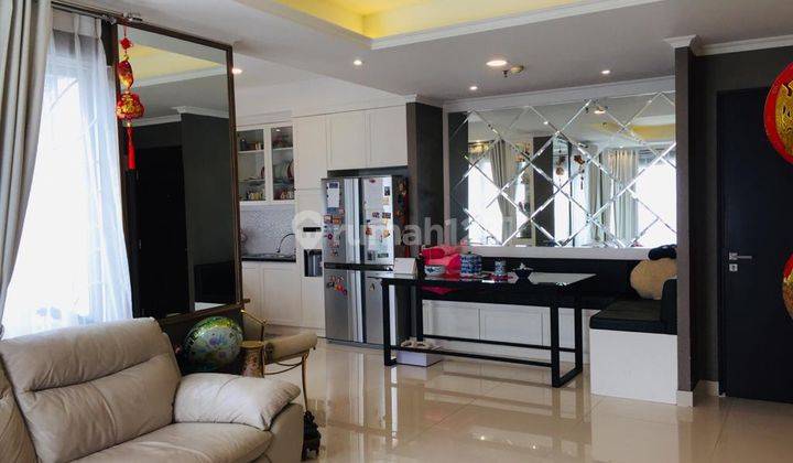 Dijual Apartemen Sudirman Park 3 Bedroom Lantai Tinggi Furnished 2