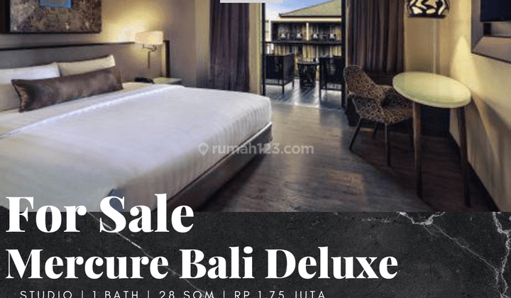 Dijual Apartement Mercure Bali Type Deluxe Studio Full Furnished 1