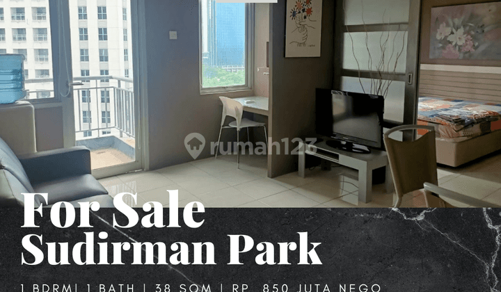 Dijual Apartemen Sudirman Park 1 Bedroom Full Furnished City View 1