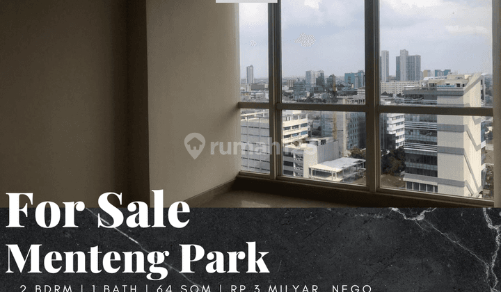 Dijual Apartemen Menteng Park 2 Bedroom Tower Emerald Low Floor 1