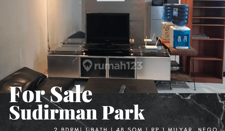 Dijual Apartemen Sudirman Park 2 Bedroom Lantai Tengah Furnished 1