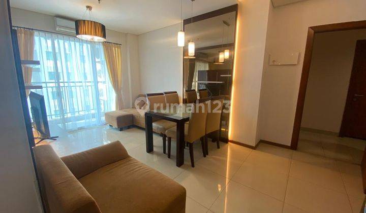 Sewa Apartemen Thamrin Residence 2 Bedroom Furnished View Utara 2