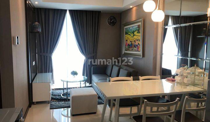 For Rent Apartemen Casa Grande Kota Kasablanka 2br Middle Floor 2