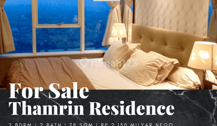 Dijual Apartemen Thamrin Residence Penthouse 2 Bedrooms Furnished 1