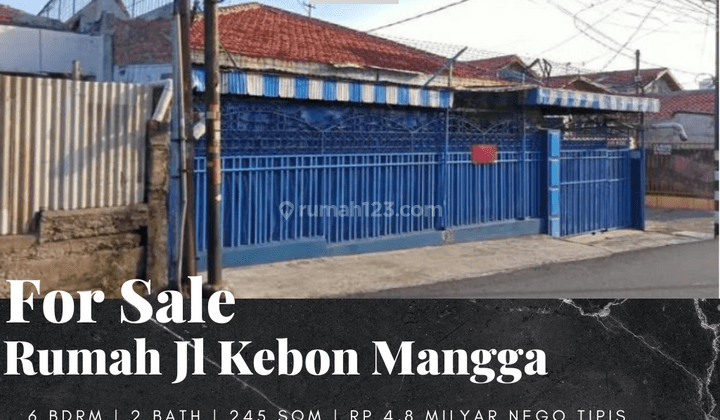 Dijual Rumah Kebayoran Lama Jl Kebon Mangga Siap Huni 1