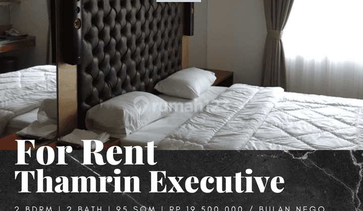 Sewa Apartemen Thamrin Executive 2 Bedroom Suite B Furnished Private Lift 1