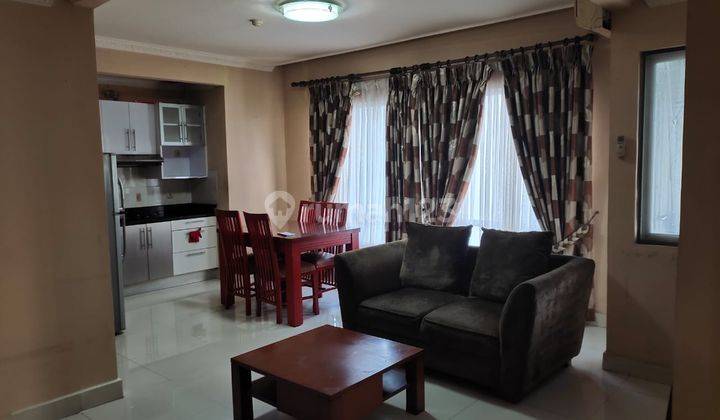 Dijual Apartemen Sudirman Park 3 Bedrooms Furnished View Sudirman 2