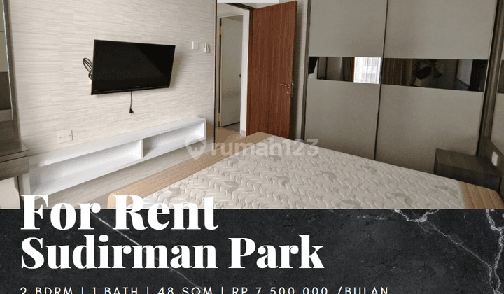 Disewakan Apartemen Sudirman Park 2 Bedrooms Full Furnished 1