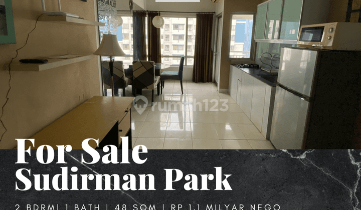 Dijual Apartemen Sudirman Park 2 Bedroom Full Furnished 1