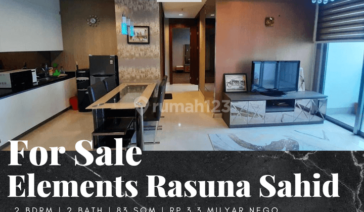 Apartemen Rasuna Said 2 Bedrooms Full Furnish 2