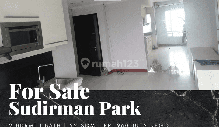 Dijual Apartement Sudirman Park 2 BR Semi Furnished Bagus 1