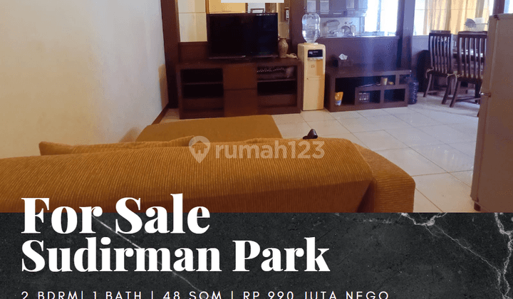 Dijual Apartement Sudirman Park 2 Bedrooms Fully Furnished 1