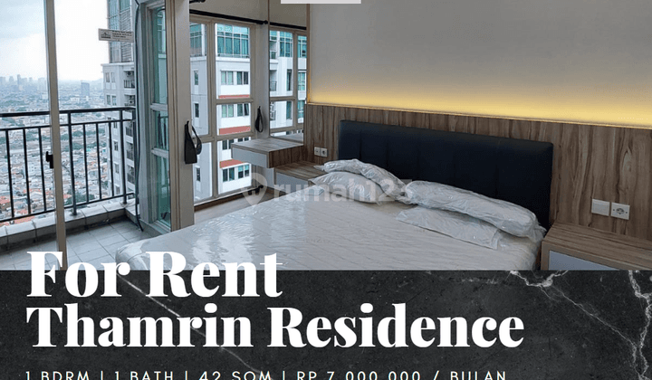 Disewakan Apartement Thamrin Residence 1 Bedroom Full Furnished Baru 1