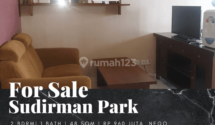 Dijual Apartement Sudirman Park 2 Bedroom Full Furnished Lantai Tinggi 1