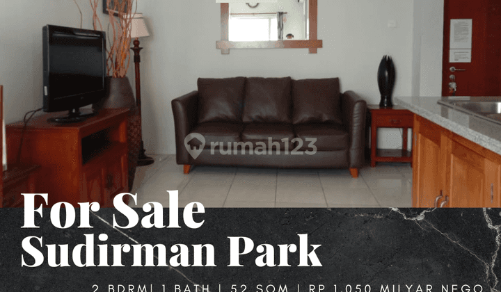 Apartement Sudirman Park 2br Full Furnished 1