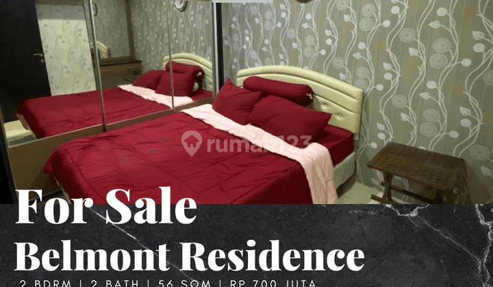 Dijual Apartement Belmont Residence 2 BR Furnished Bagus 1