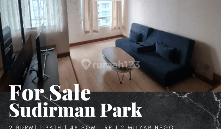 Dijual Apartement Sudirman Park 2 Bedroom Furnished Baru 1