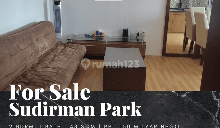 Dijual Apartement Sudirman Park 2 Bedroom Full Furnished 1