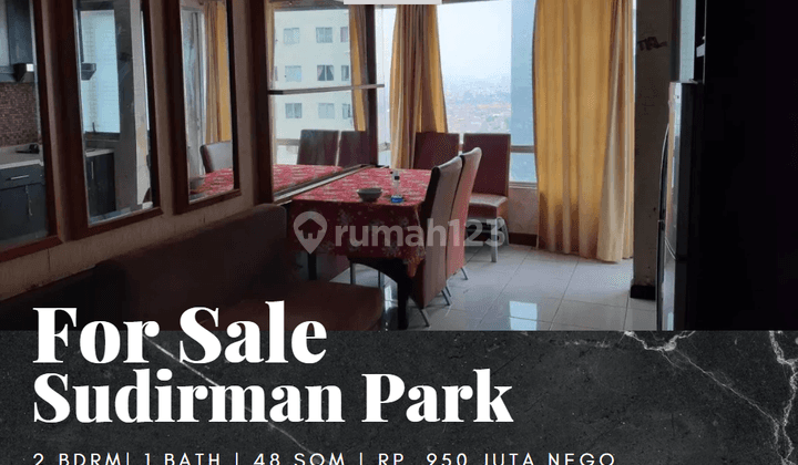 Dijual Apartemen Sudirman Park 2 Bedroom Full Furnished Tower B 1