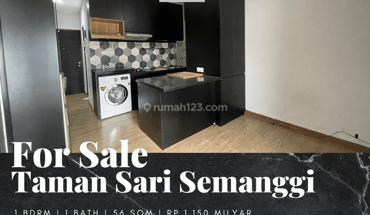 Dijual Apartement Taman Sari Semanggi 1 BR Furnished Bagus 1