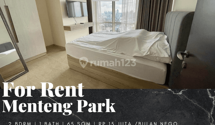 Disewakan Apartement Menteng Park 2 BR Furnished High Floor 1