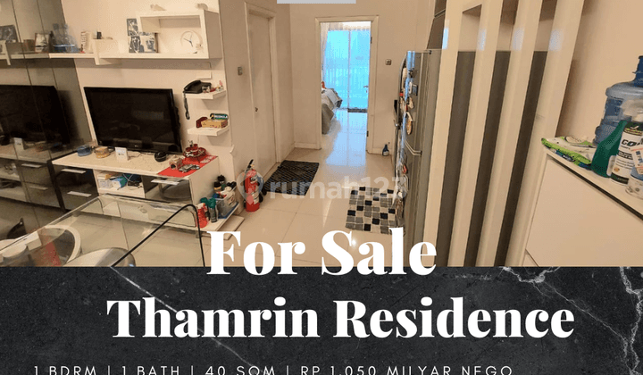 Apartement Thamrin Residence 1 BR Furnished Bagus 1