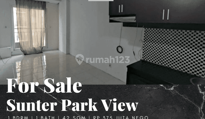 Dijual Apartement Sunter Park View 1 BR Semi Furnished Bagus 1