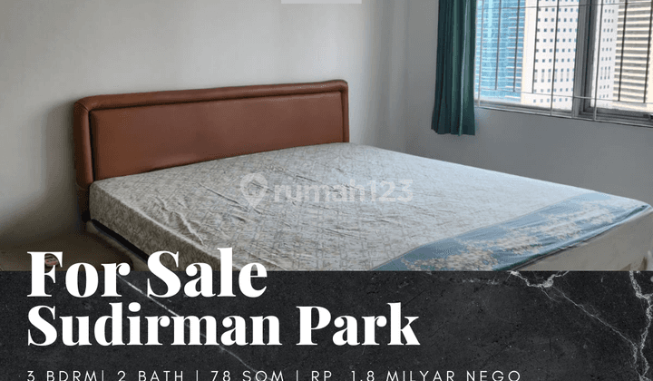 Apartement Sudirman Park 3 BR Furnished Bagus 1