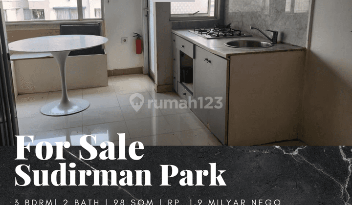 Apartement Sudirman Park 3 BR Semi Furnished Bagus 1