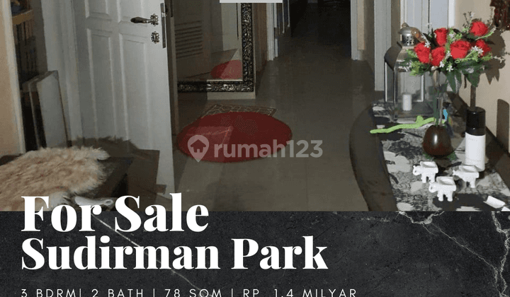 Apartement Sudirman Park 3 BR Furnished Bagus 1