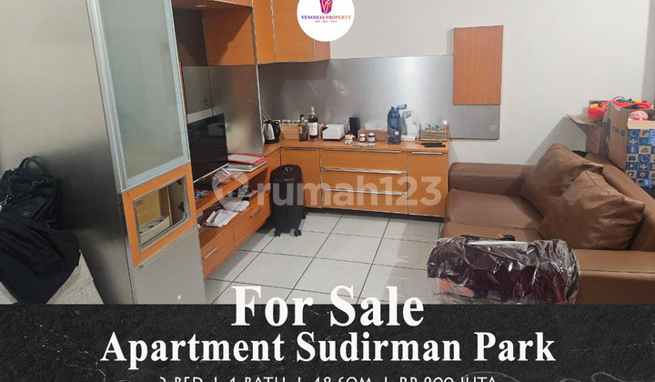 For Sale Sudirman Park 2 Bedroom Furnished Middle Floor Apartment