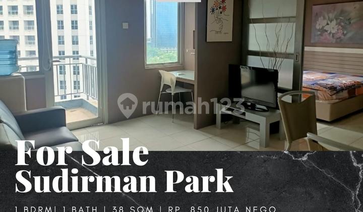 Dijual Apartemen Sudirman Park 1 Bedroom Full Furnished City View