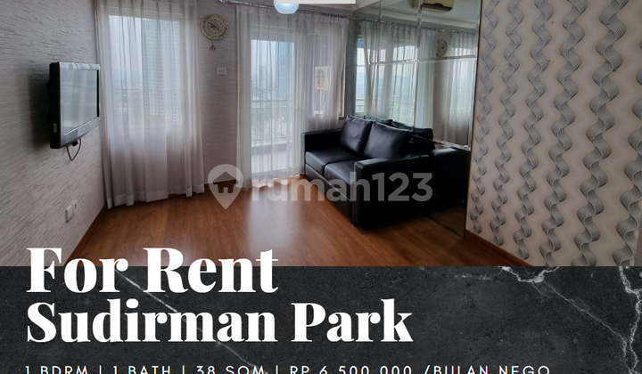 For Rent: Sudirman Park Apartment 1 Bedroom Mid Floor Furnished
