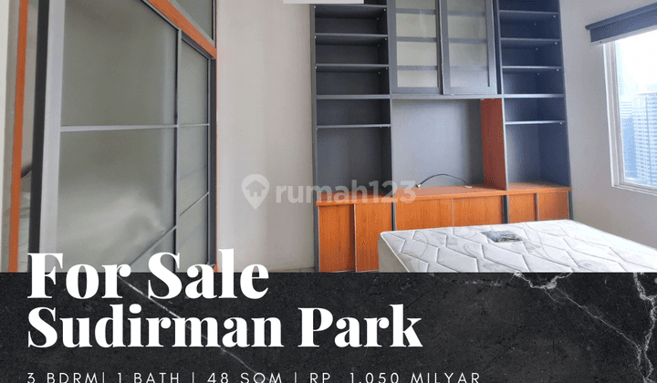 Dijual Apartement Sudirman Park 2 BR Bagus Lantai Tinggi 1